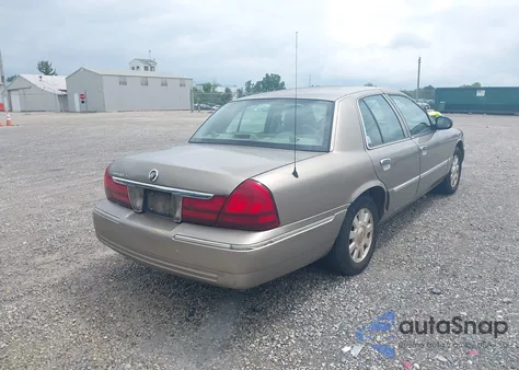 2005 Mercury Grand Marquis Ls/Lse из США, поврежденный, VIN 2MEFM75W25X661590